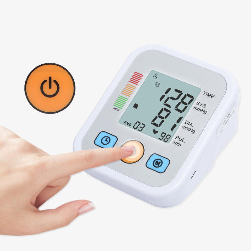 Electronic Digital Automatic Arm Sphygmomanometer Bp Blood Pressure Monitor