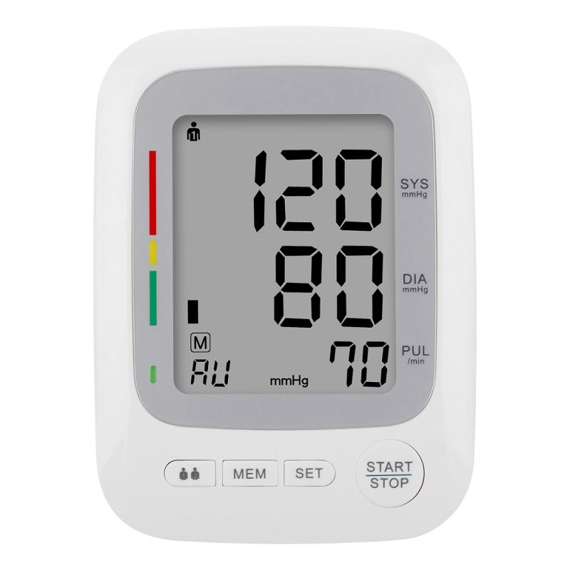 China Arm-Type Electronic Tensiometer Blood Pressure Monitor