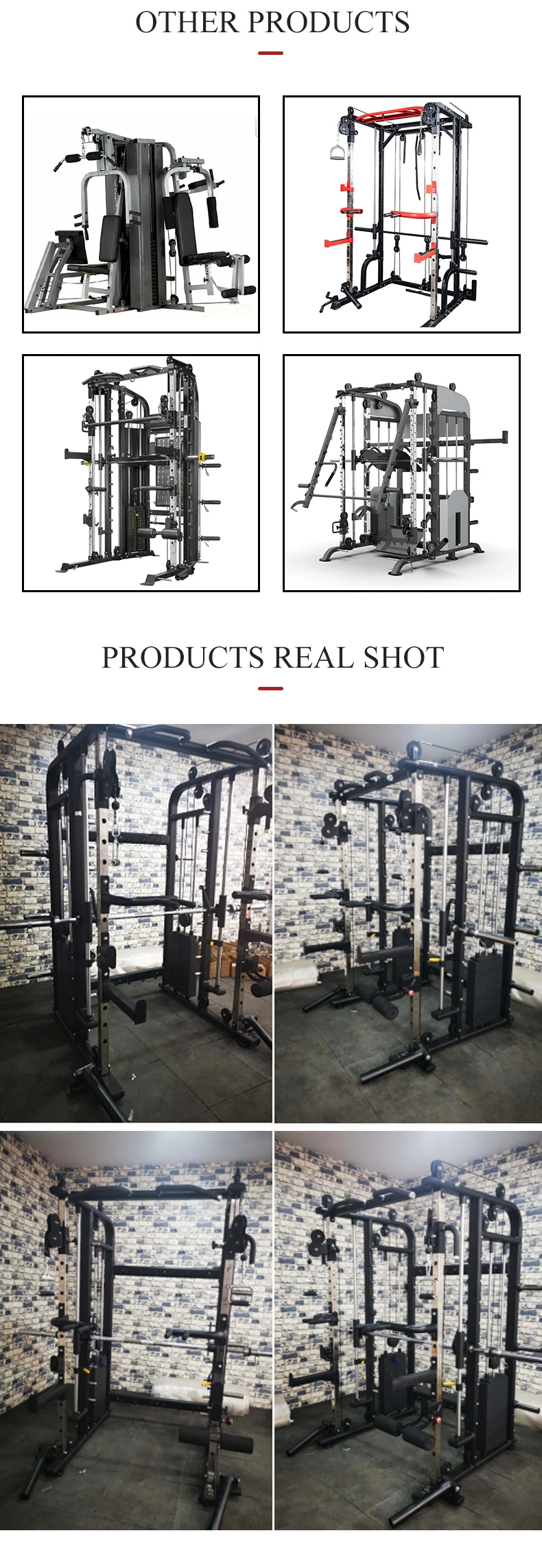Best Quality Multi Station Multi Strength Fitness Home Gym Equipment