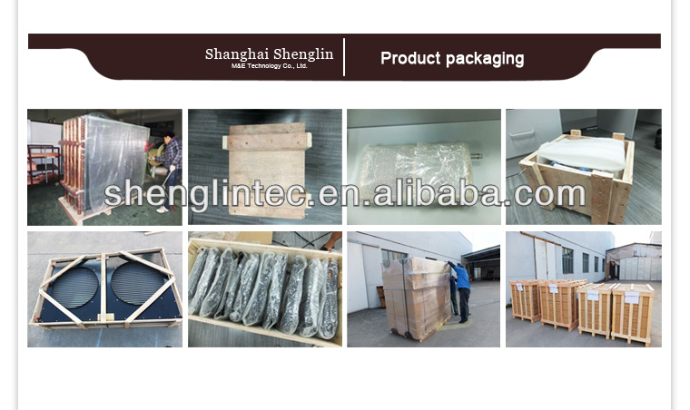 Refrigeration Equipment Finned Tube Condenser Air to Water Heat Exchanger