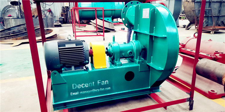 High Quality Exhaust Duct Fan Cement Rotary Kiln Blower Machine