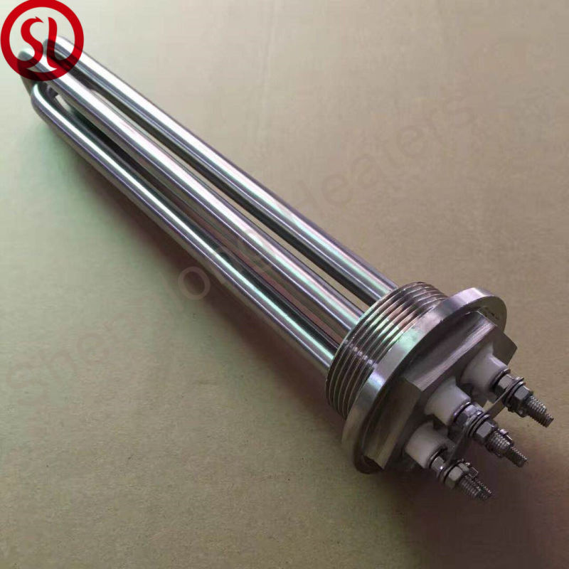 Industrial Resistance 6kw Electric Heating Element 3 Phase Immersion Heater