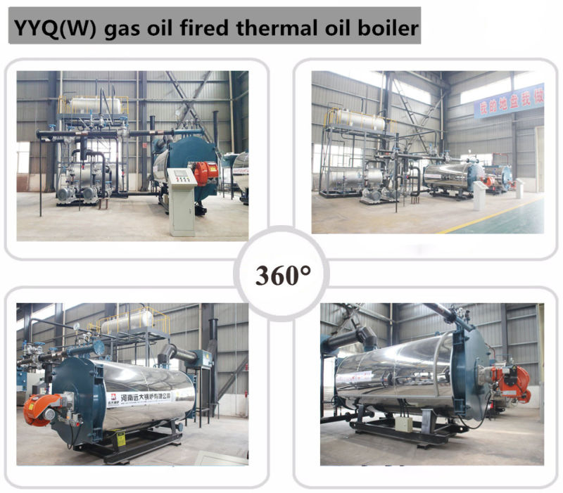 Plywood Industry Use Oil Gas Fired Thermic Fluid Heater China