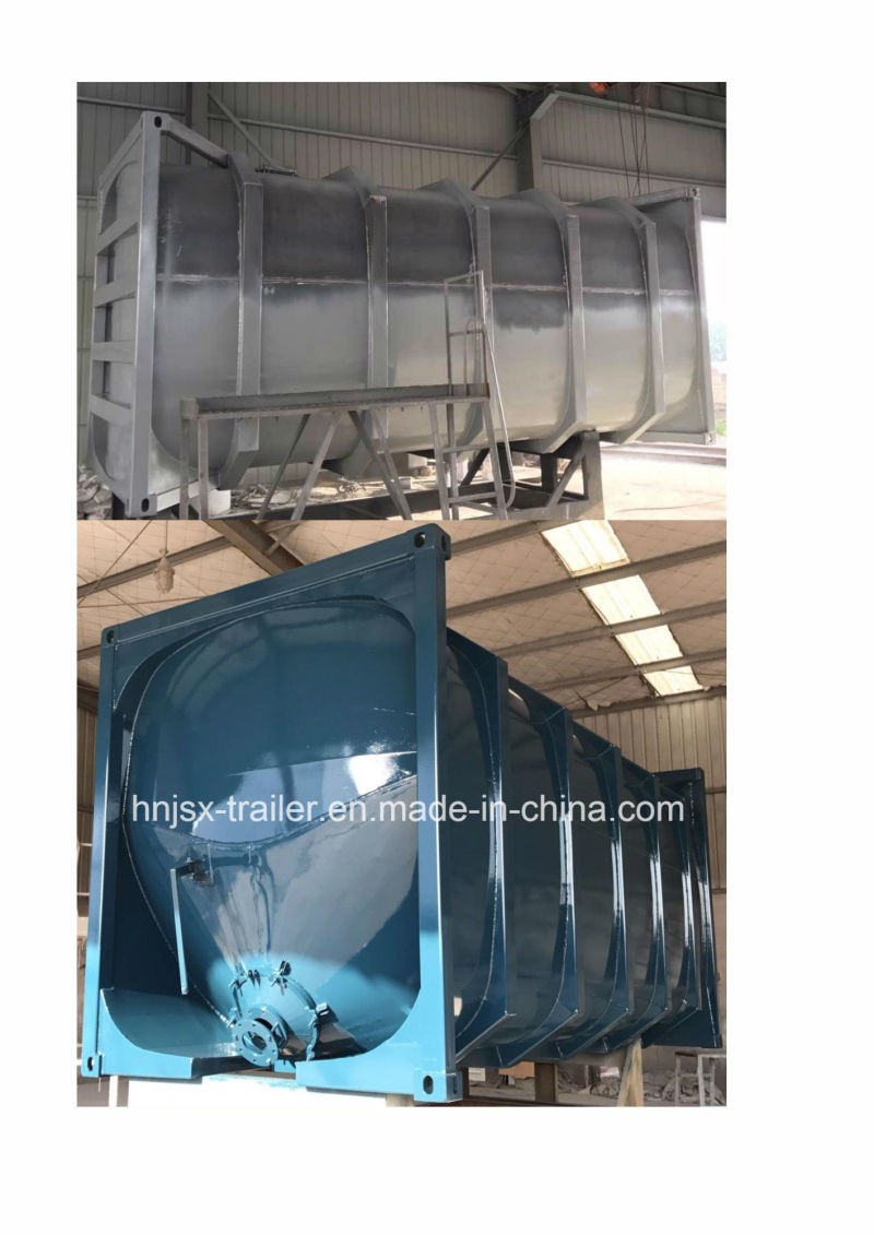 24m3 Chemical Corrosive Liquid Tanktransport Tank Container