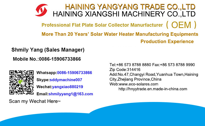 Ce Rhos China Factory Vacuum Tubes Solar Water Heaters