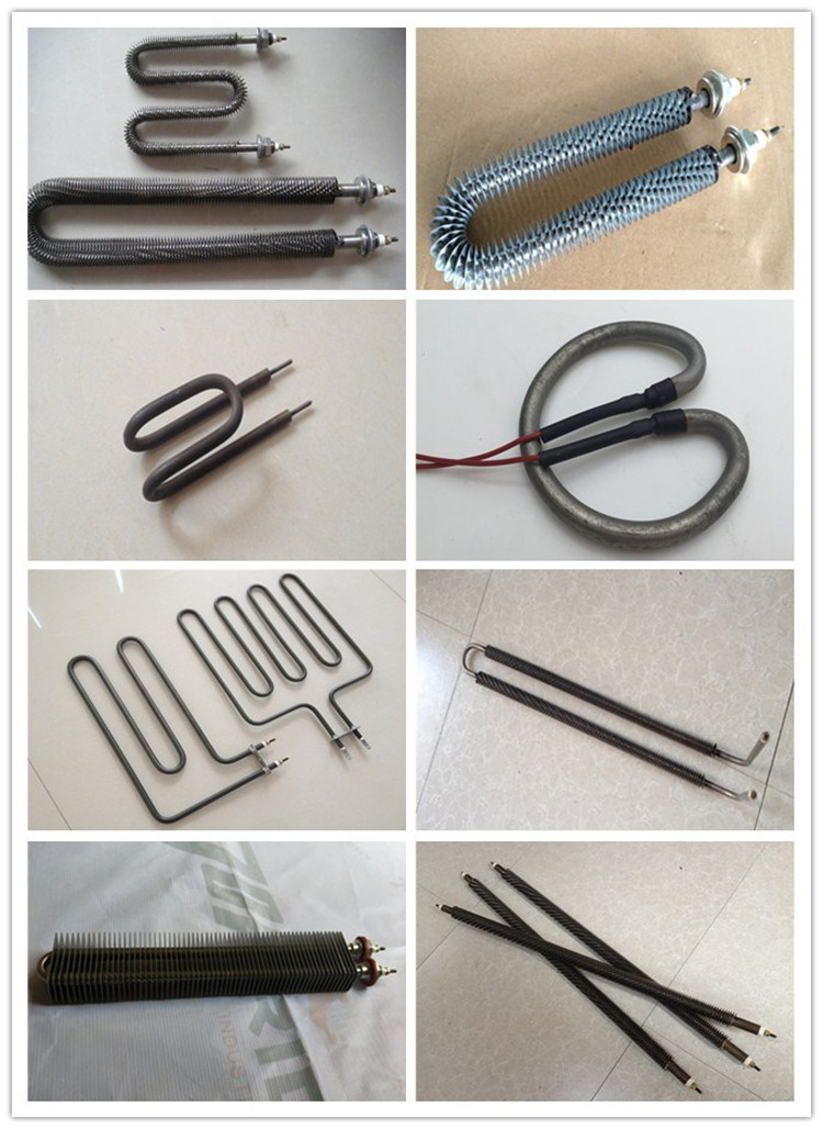700W Electric Heater 220V AC Finned Tubular Air Heating Element