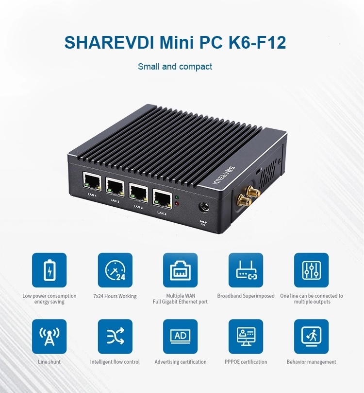 Industrial Computer Firewall Industrial POS Digital Signage PC Computers