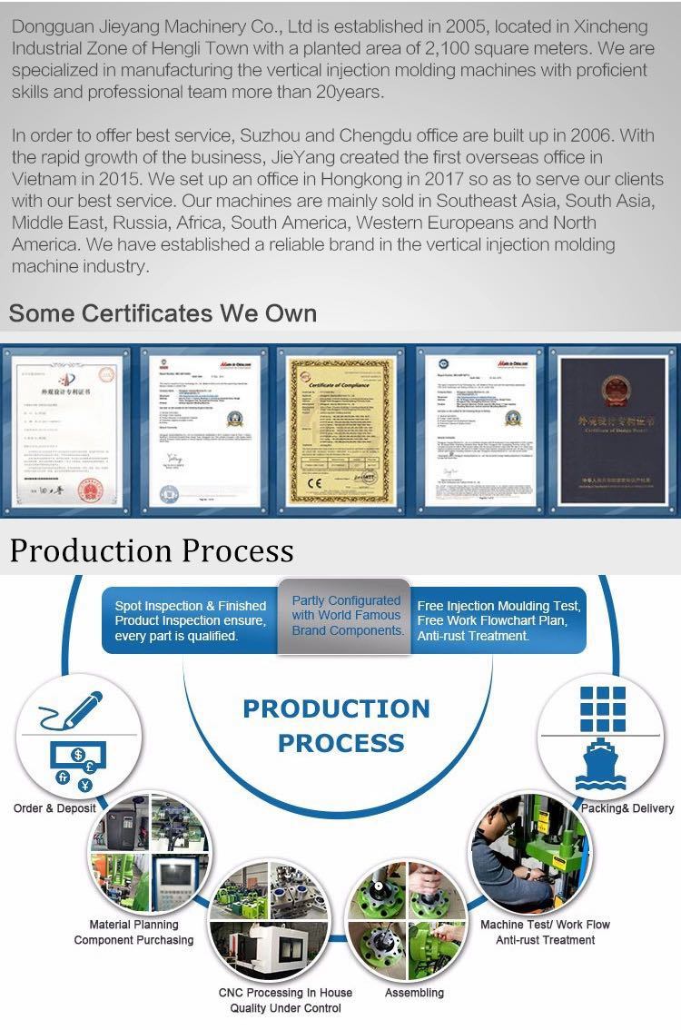 High Efficient Vertical Injection Moulding Machine Manufacturers in China