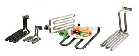 Customized Industrial Stainless Steel Resistance Flat Tubular Heater for Fryer