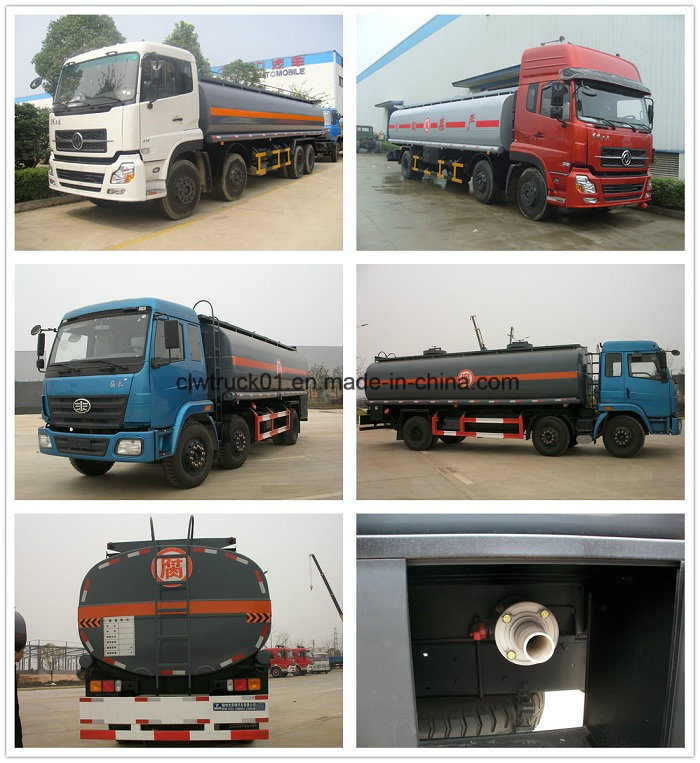 Dongfeng 8X4 25000liters Chemical Liquid Tank Truck