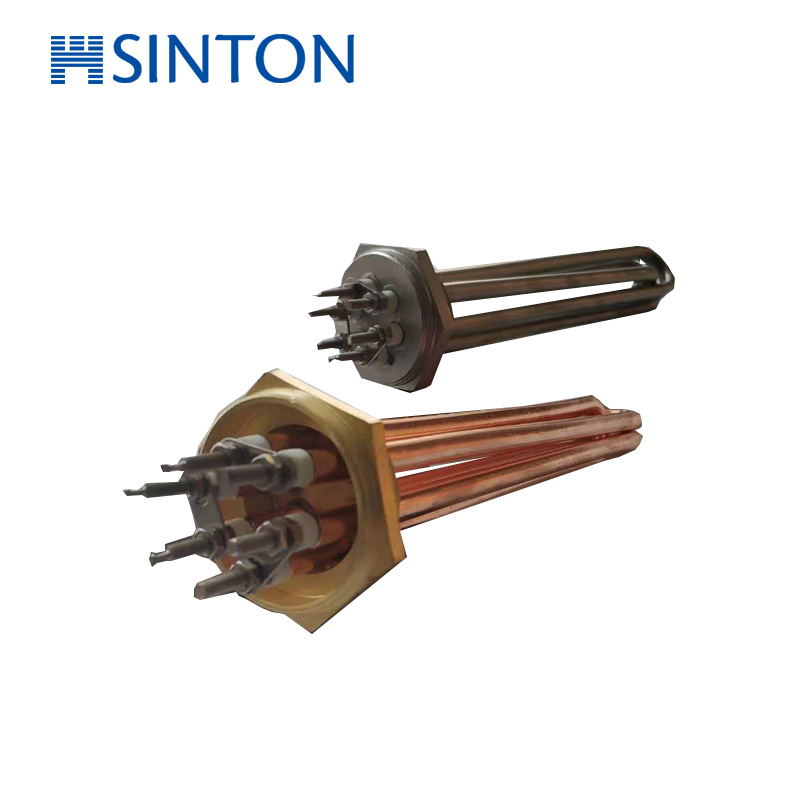 230V Industrial Flange Tubular 9kw Immersion Heater Element