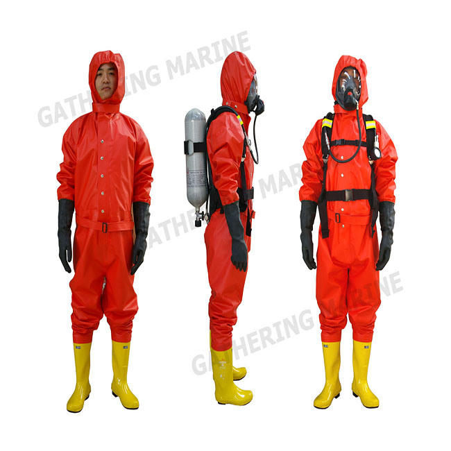 Chemical Protective Clothing / Heavy Rubber Suit / Rubber Chemical Suit