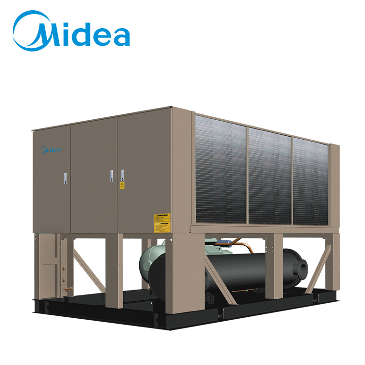Midea Industrial Process Cooling Air Cooled Water Cooled Screw Chiller Price