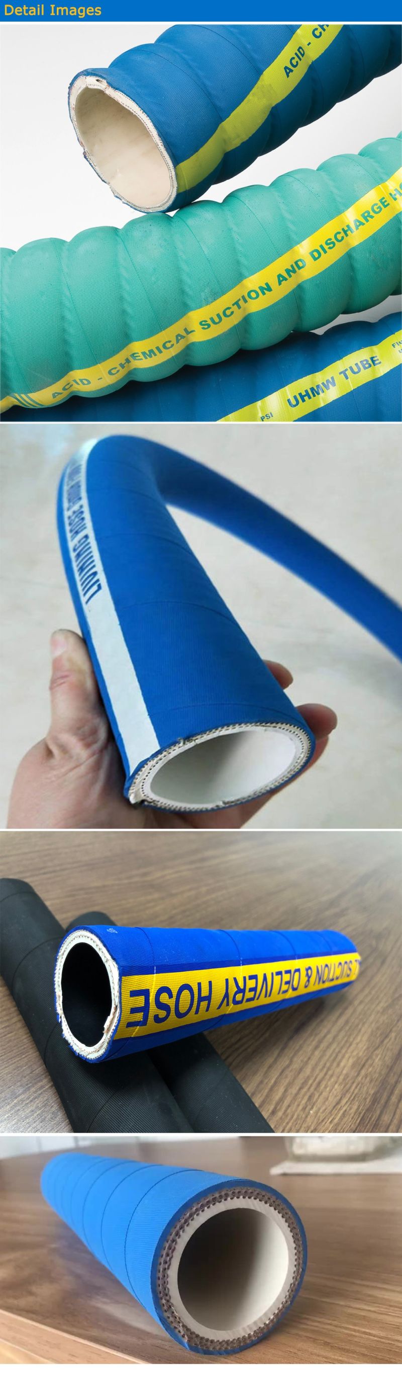 Flexible Rubber Hose Pipe Reinforced Industrial Hose Suppliers