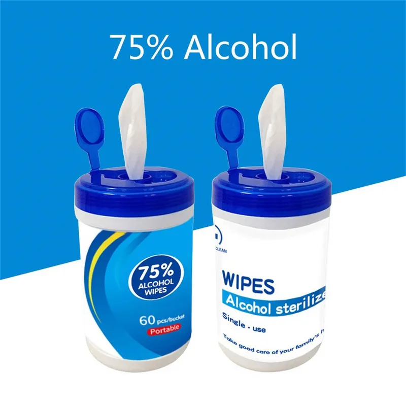 Alcohol Cleaning Wipes Disinfecting Wipes Alcohol Wipes Canister Wipes