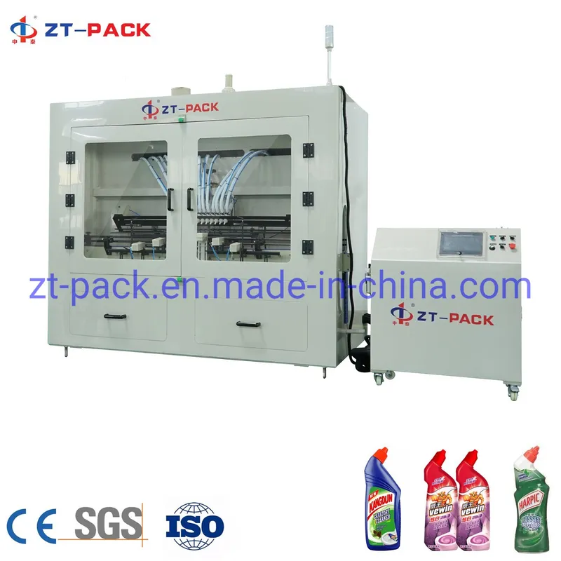 Corrosion Prevension Corrosive Liquid Clorox Pet Bottle Filling Machine