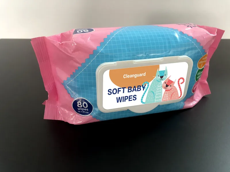 Baby Wipes OEM Custom Private Label Safe Sanitizing Wipes