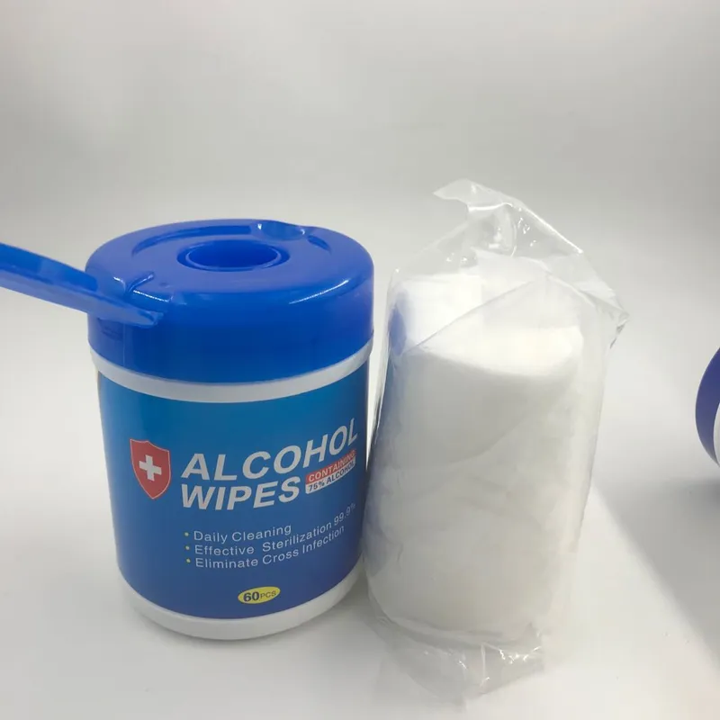 70% Above Ipa Alcohol Disinfecting Wet Wipes 400 Wipes Per Bucket