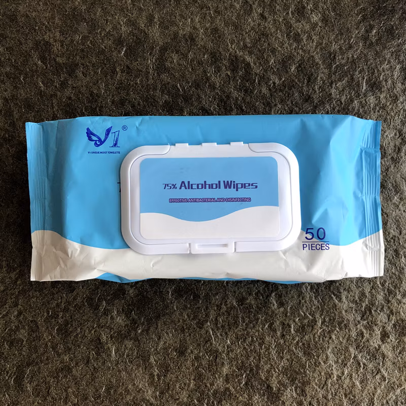 10PC Alcohol Wipes Cleaning Wipes Wet Wipes Disinfectant Wipes FDA/Ce
