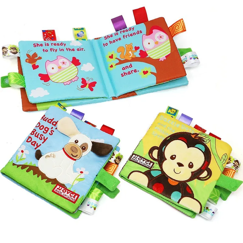 Soft Baby Cloth Book Interactive Cloth Books for Kids