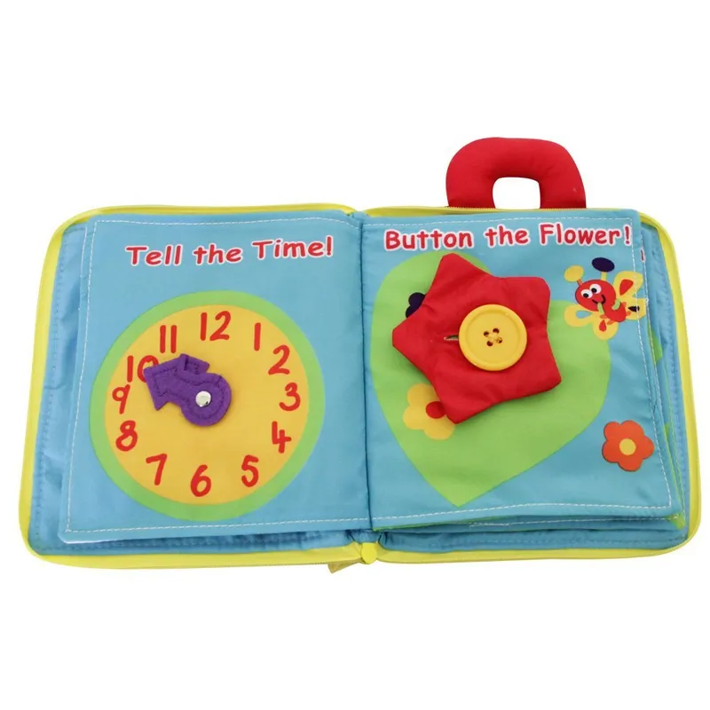 Soft Baby Cloth Book Interactive Cloth Books for Kids