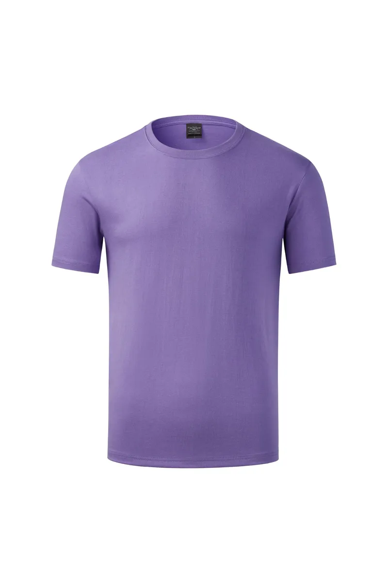 Custom Plain Round Neck Printing Sport Short Sleeve Cotton T Shirt for Man