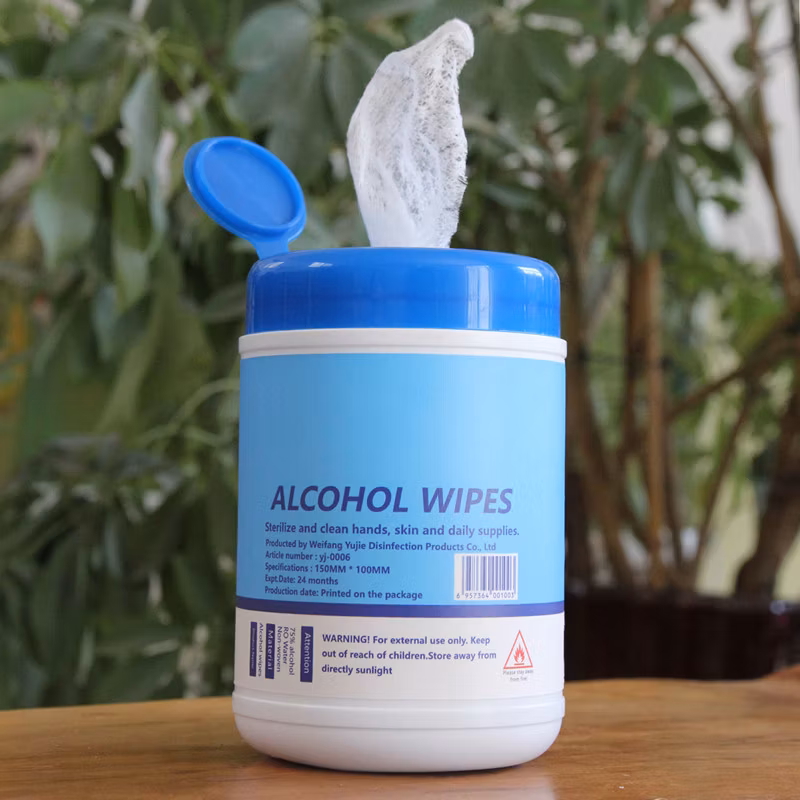 Alcohol Wipes Cleaning Wipes Disinfecting Wipes Wet Wipes FDA/Ce