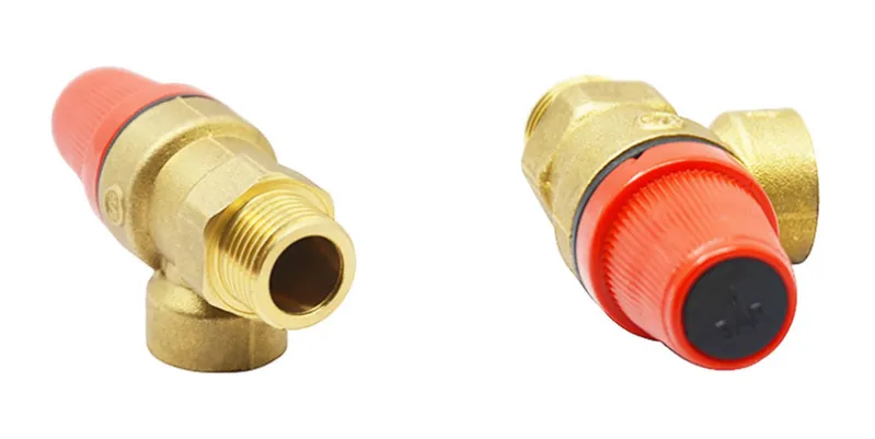 Brass Safety Angle Valve DN 15