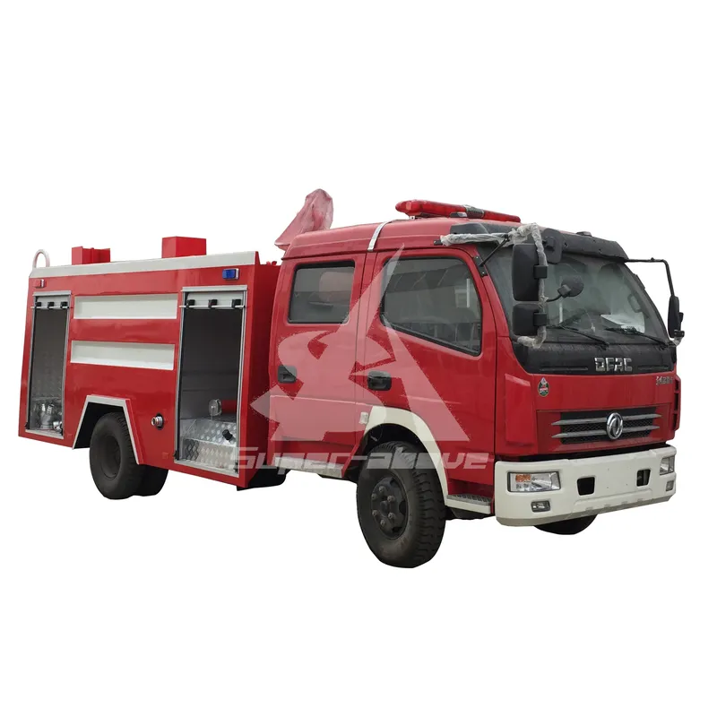 Isuzu 4X2 Foam Dry Powder Fire Engine Fire Fighting Truck with High Quality