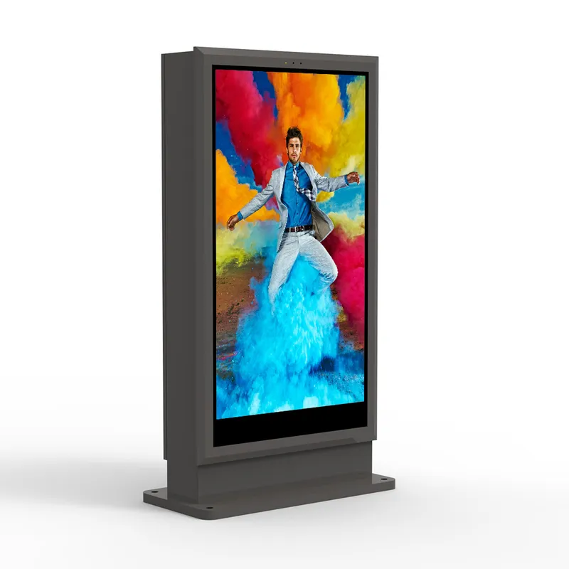 49 Inch Wind-Cooled Vertical Screen Landing Ultra-Thin Outdoor LCD Advertising Player