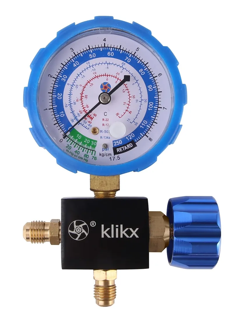 Refrigerant Parts Manifold Gauge (Single Valve or Double Valve)