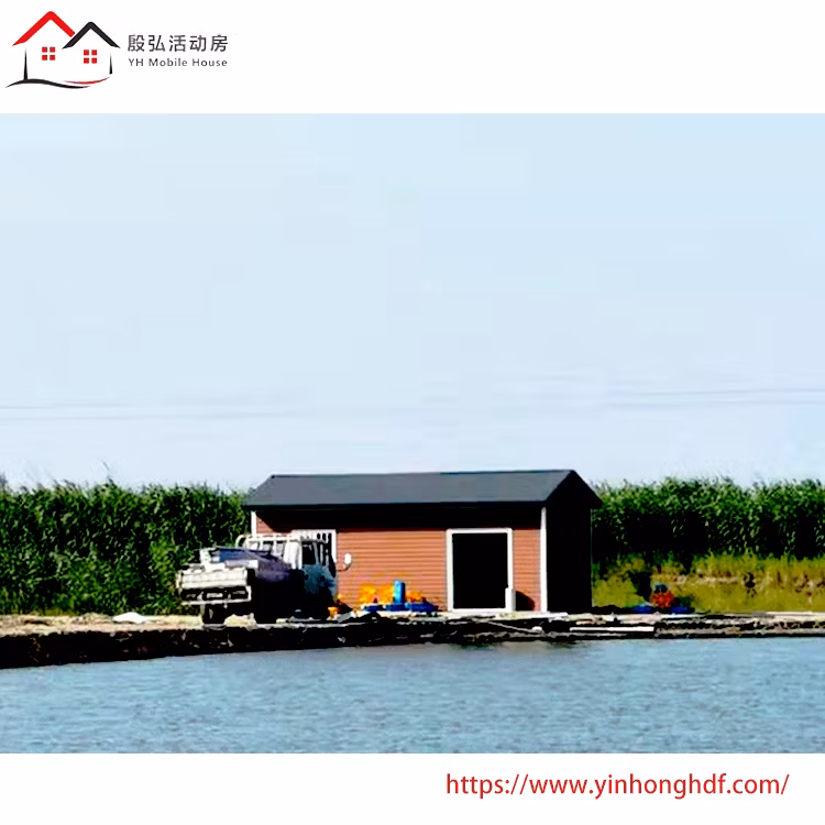 Sloping Roof Design Steel Structure Container House Engineering Equipment House Warehouse