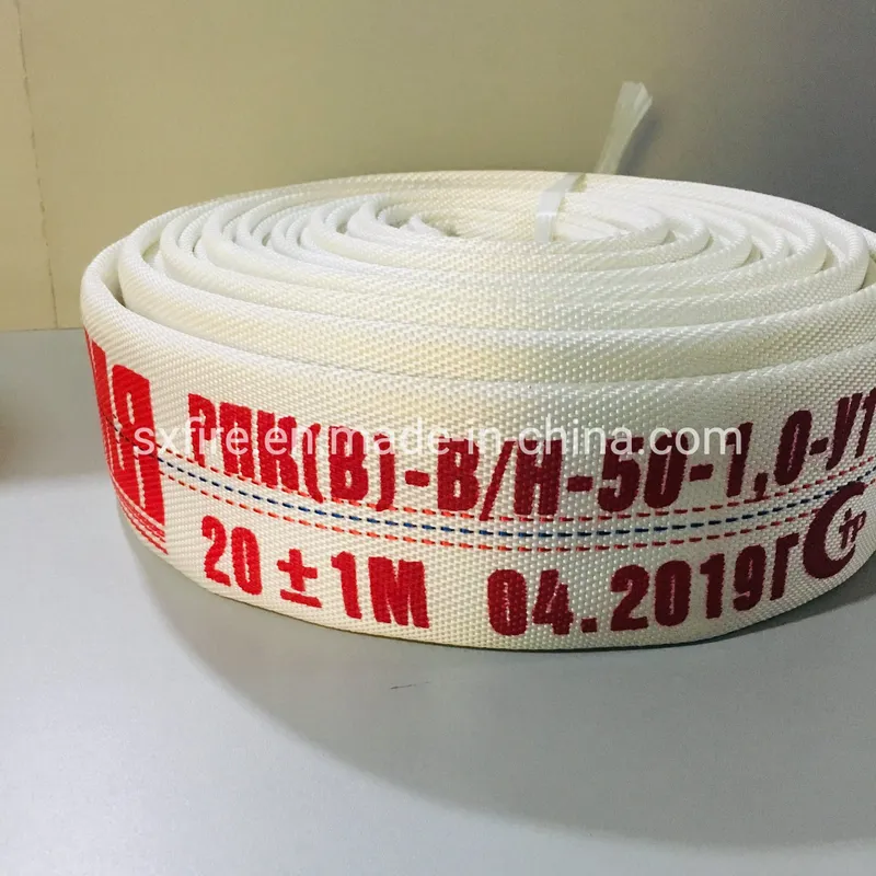 Fire Fighting Hose Polyester Filament PVC Lining Fire Hose