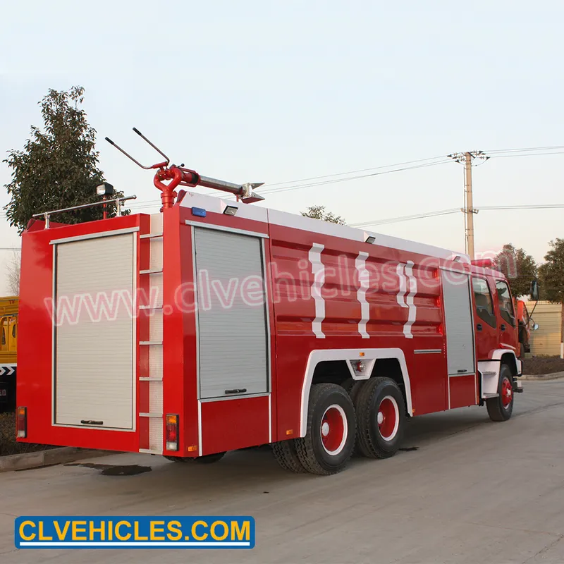 Isuzu Fire Fighting Equipment 16000L Foam Tank Fire Fighting Truck