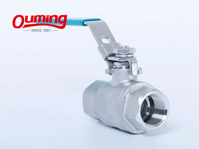 Screw Female Thread End 2PC Type SS304 Ball Valve