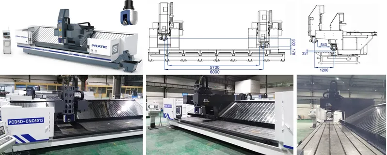 5 Axis Traveling Column CNC Machining Center/Travelling Column