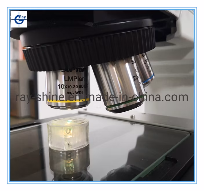 Metallographic Analysis Optical 50X 100X 200X 200X Digital Polarizing Metallurgical Microscope