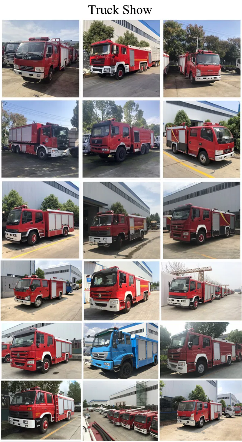 Fire Brigade Truck Water and Foam Fire Truck Jp32