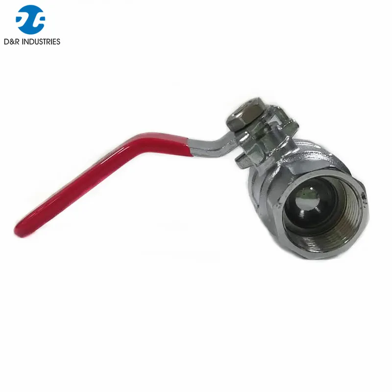 Threaded Female Nickel Plated Ball Valve