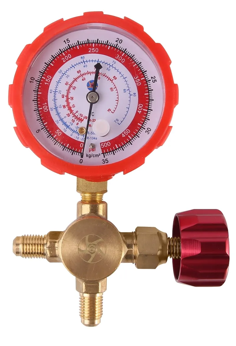 Refrigerant Parts Manifold Gauge (Single Valve or Double Valve)