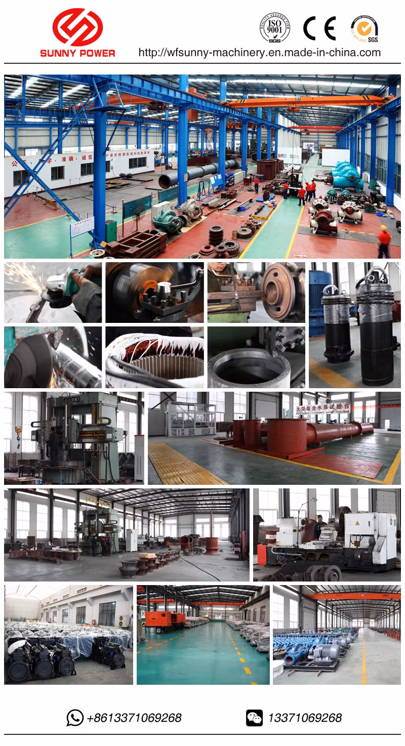 Big Flow Diesel Water Pump 6 Inch 8inch 10inch 12inch 14inch 16inch 20inch 26inch 32inch