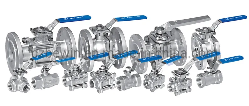 3/4'' NPT/Bsp Thread SS304 1-PC Ball Valve