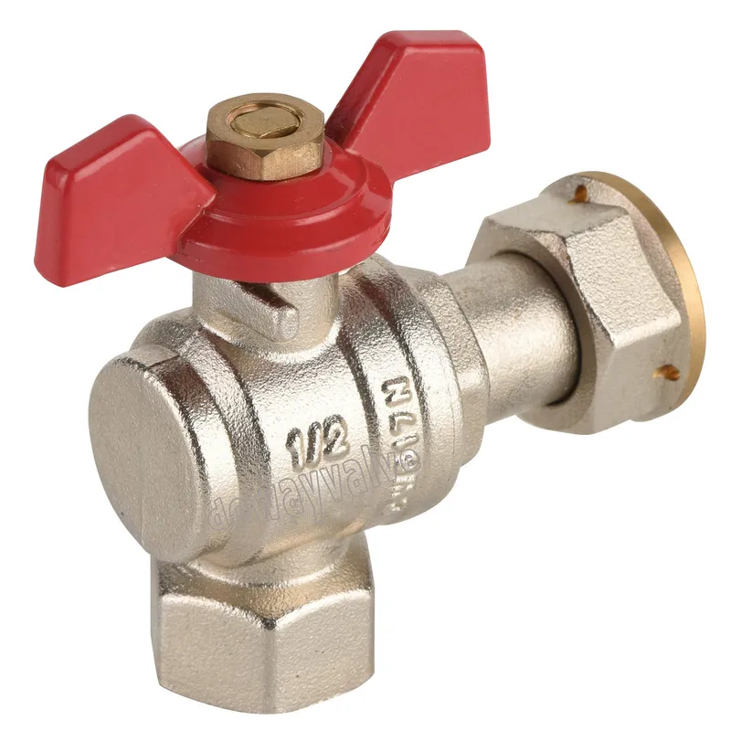 DN40 Right Angle Water Meter Ball Valve