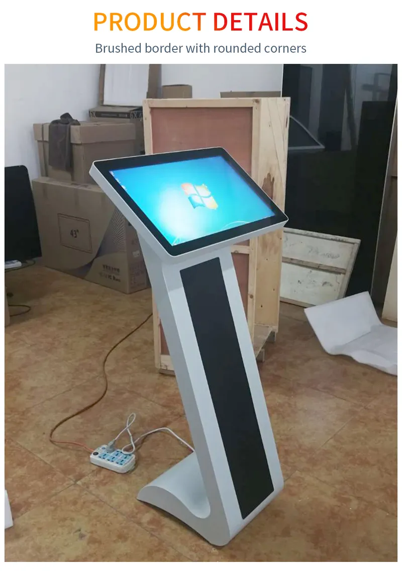 Type-K Horizontal Advertising Display Big LCD Screen 65 Inch Indoor LCD Display Screen