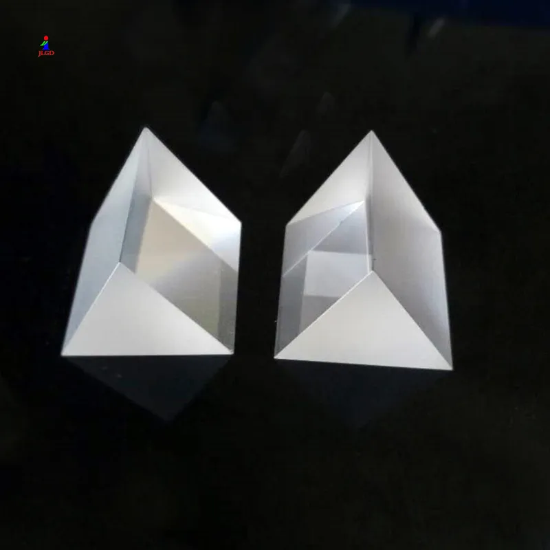 Fine Optical Glass Right Angle Prisms, Equilateral Triangular Prism