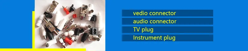HD5040 5041 Square Angle, 9.5mm Plug / Jack, TV Plug Connector