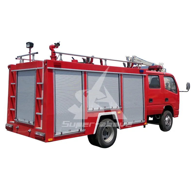 Isuzu 4X2 Foam Dry Powder Fire Engine Fire Fighting Truck with High Quality