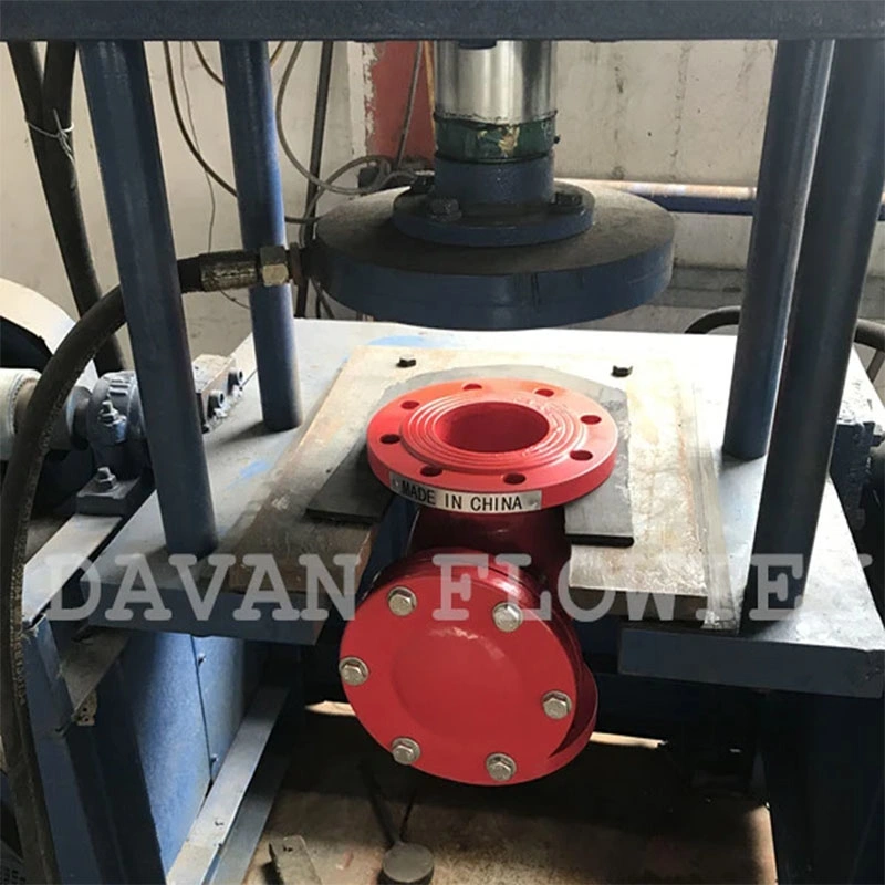 Factory DN50 Ductile Iron Ggg50 Pn16 Flanged Brass Seat Water Valve Swing Check Valve