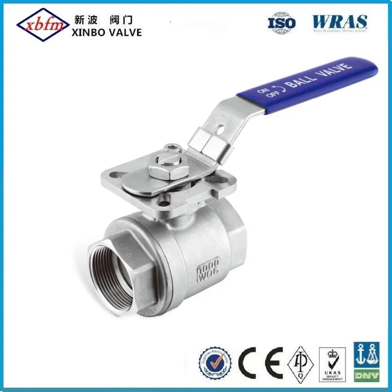 Ss Ball Valve with ISO5211 Mounting Pad