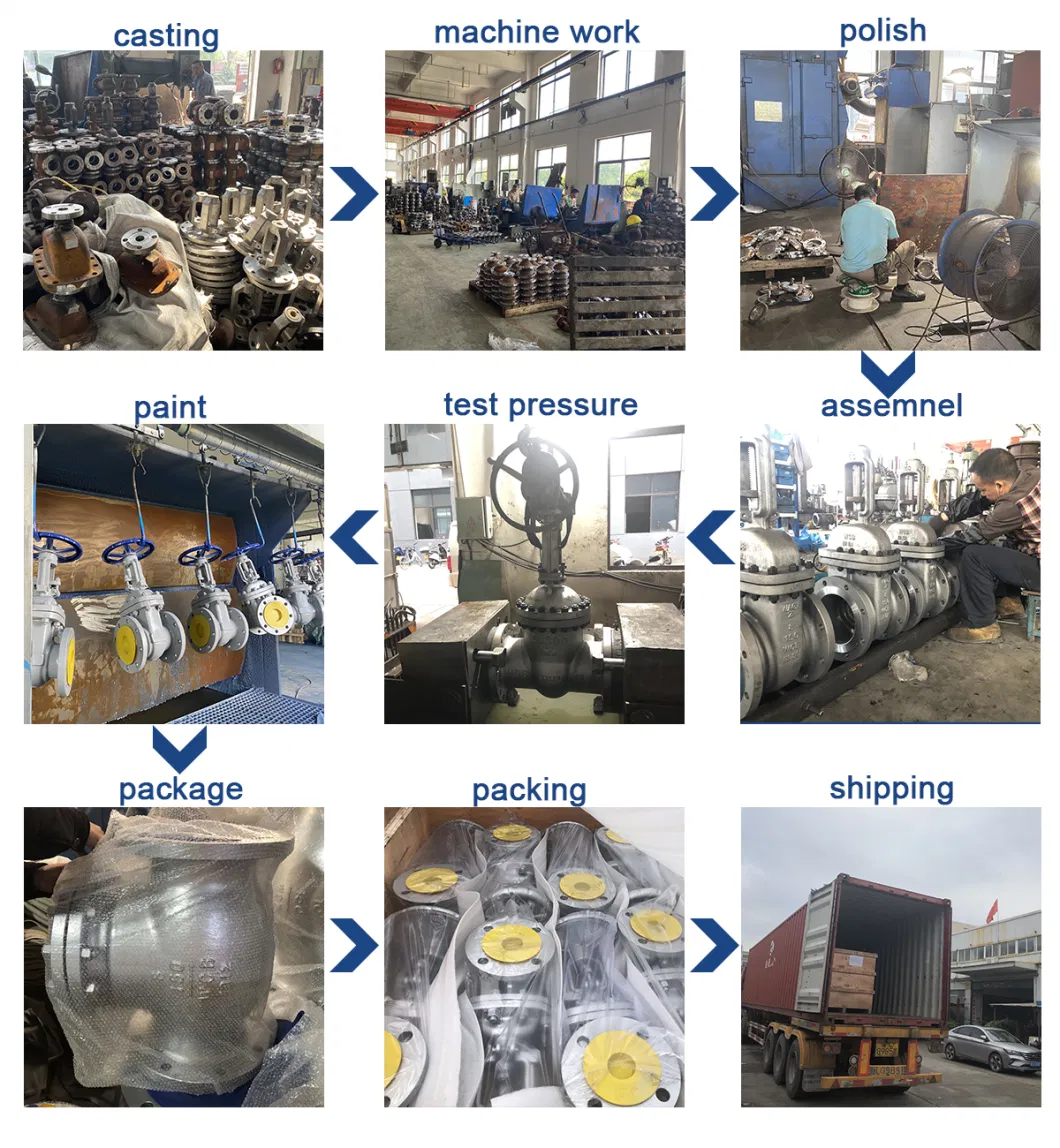 OS & Y Industrial Gate Valve for DN50-DN300 (Z41H-PN16-DN50)